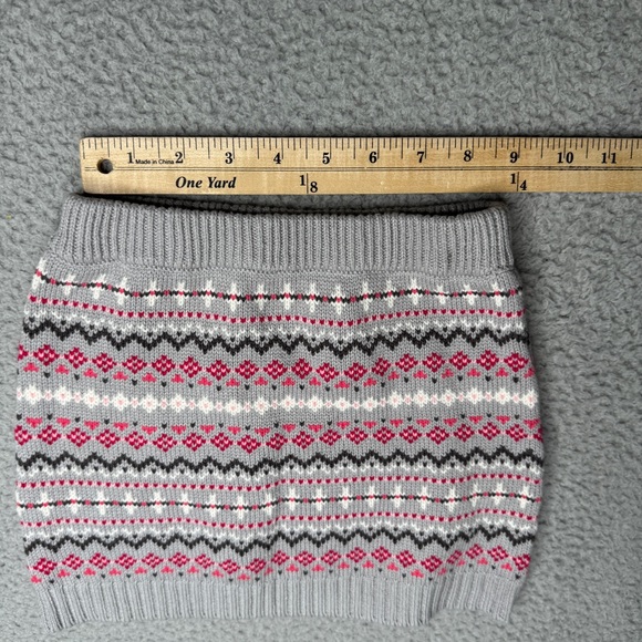 Gymboree Mini Skirt Girls 4 Plaid Gray Pink Wool Blend Skort Bundle - Picture 10 of 10